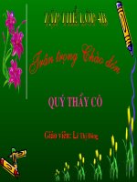 Gián án Vị ngữ trong câu kể ai làm gì?