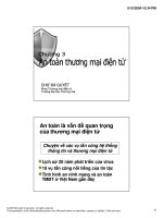 AN TOÀN THƯƠNG MẠI ĐIỆN TỬ