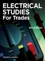 Electrical studies for trades,4ed  