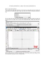 Tài liệu Sử dụng lệnh ROTATE - ARRAY với AUTOCAD 2000 phần 2 ppt