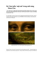 Bài giảng Mật mã trong mắt Monalisa