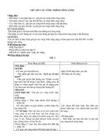 Bài giảng lơp 4 tuần 23