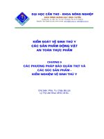 Tài liệu Kiểm soát vệ sinh an toàn thực phẩm P9 doc
