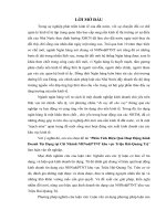 Phân tích hiệu quả hoạt động kinh doanh tín dụng tại chi nhánh NHNo&PTNT khu vực triệu hải quảng trị 