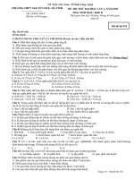 Gián án de 2 thi thu DH- Nguyen Hue- Ha Tinh