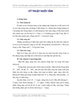 Tài liệu Kỹ thuật nuôi tằm docx