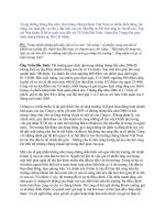 Tài liệu Biến động thị trường chứng khoán Vn doc