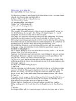 Tài liệu Phòng ngừa rủi ro Nắng Hạ pdf