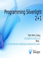 Tài liệu SilverLight2Programming docx