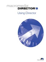 Tài liệu Macromedia Director 8 Using Director pptx