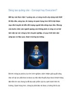 Tài liệu Sáng tạo quảng cáo - Concept hay Execution? ppt