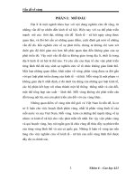 VÙNG KINH TẾ VÀ VÙNG KINH TẾ TRỌNG ĐIỂM