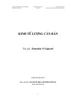 Tài liệu Kinh tế lượng căn bản - Phần 1 pdf