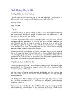 Tài liệu Bệnh đục thủy tinh thể doc