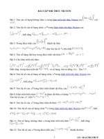 Gián án BT nhị thức newton cực hay có lời giải