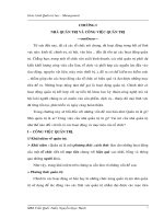 Nhà quản trị và công việc quản trị 