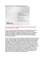 Tài liệu Microsoft System Center Configuration Manager 2007 docx