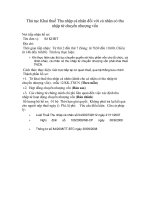 Tài liệu Thủ tục Khai thuế Thu nhập cá nhân 2 doc