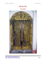Tài liệu Đền thờ Tiên(Tien pagoda) docx