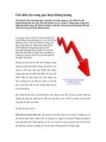 Tài liệu Giữ niềm tin trong giai đoạn khủng hoảng ppt