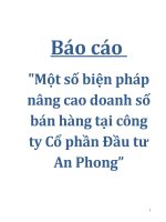 Tài liệu Báo cáo 