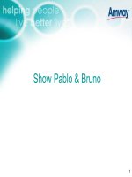 Tài liệu Show Pablo & Bruno doc