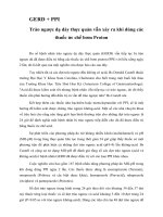 Tài liệu Giáo trình GERD và PPI pptx