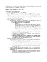 Tài liệu Associations and Guilds: Varieties of Social Makeup pptx