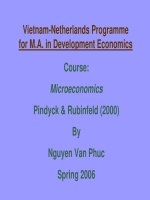 Tài liệu Vietnam-Netherlands Programme for M.A. in Development Economics pdf