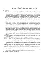 Tiểu luận khai phá dữ liệu: Sử dụng phần mềm Weka phân lớp cho cơ sở dữ liệu SPECT DATASET