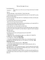 Tài liệu Thủ tục Giải ngân vốn vay pptx