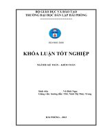 Hoàn thiện công tác kế toán lập và phân tích báo cáo kết quả kinh doanh tại công ty TNHH thương mại tùng thịnh 