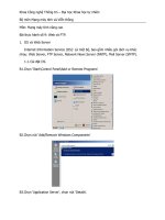 Tài liệu Web và FTP docx