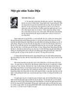 Tài liệu Một góc nhìn Xuân Diệu