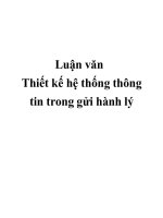 Tài liệu Luận văn: 