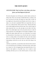Tài liệu THE SNOW QUEEN - SEVENTH STORY. docx