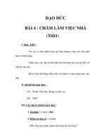 Tài liệu CHĂM LÀM VIỆC NHÀ (Tiết1) doc