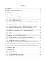 CÁC PHƯƠNG PHÁP và kỹ THUẬT ĐÁNH GIÁ, mô PHỎNG HIỆU SUÂT của các kỹ THUẬT đa TRUY NHẬP lớp MAC 
