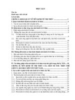 Bước chuyển sang nền kinh tế tri thức của một số nước trên thế giới và kinh nghiệm đối với việt nam 