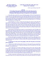 Tài liệu Chỉ thị về việc đẩy mạnh hoạt động kiểm soát hoá chất, kháng sinh cấm trong nuôi trồng, khai thác, bảo quản thuỷ sản docx