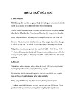 Tài liệu THUẬT NGỮ HÓA HỌC ppt