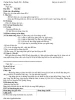 Bài giảng các môn lớp 4 tuần 33