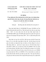 Tài liệu TỜ TRÌNH Về quy định mức hỗ trợ kinh phí chi trả tiền công và các khoản đóng góp chế độ theo tiền công cho giáo viên hợp đồng đạt chuẩn đào tạo trong các cơ sở giáo dục mầm non công lập pdf