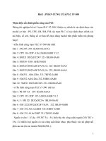 Báo cáo thí nghiệm PLC