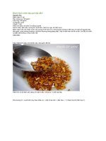 Bánh hành chiên tép quá hấp dẫn 