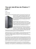 Tài liệu Tìm máy tính để bàn cho Windows 7phần 5 docx