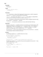 Tài liệu Flash: ActionScript Language Reference- P4 ppt