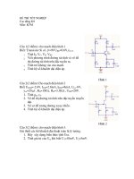 Tài liệu Đề thi tốt nghiệp môn kế toán máy pdf