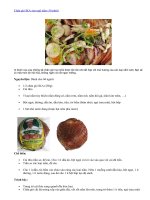 Tài liệu Chân giò IKA xào ngũ nấm docx