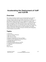 Tài liệu Accelerating the Deployment of VoIP and VoATM pdf